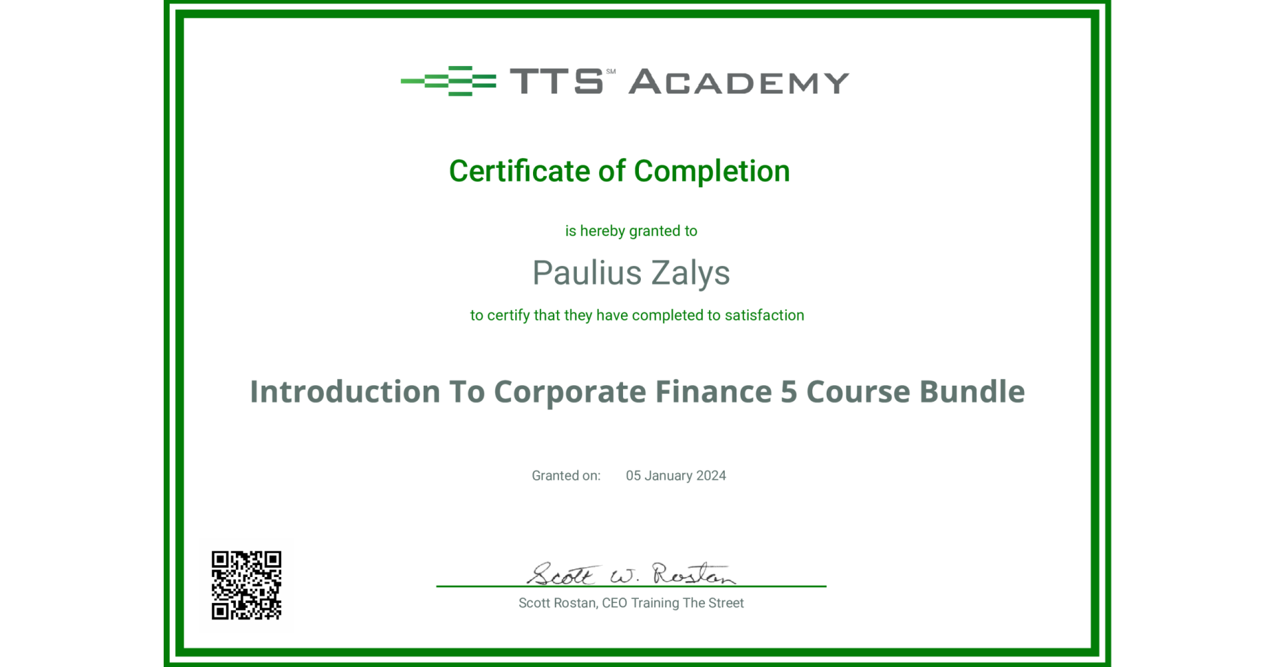 Introduction To Corporate Finance 5 Course Bundle - Diplomasafe